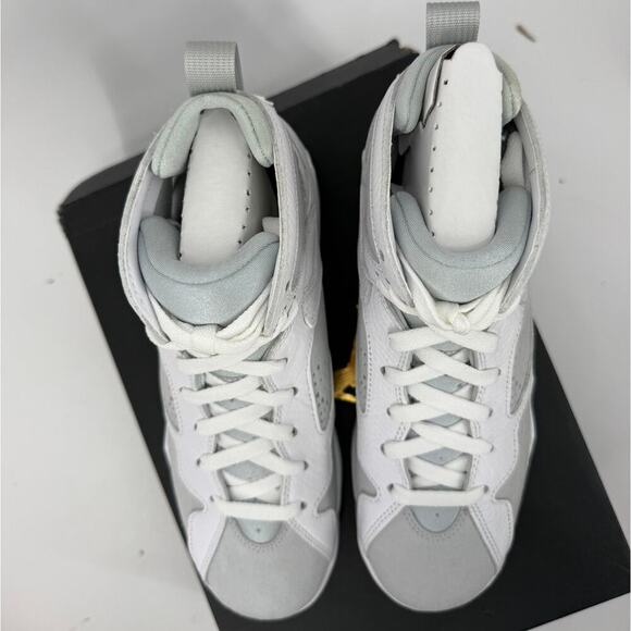 Air Jordan 7 retro bg white metallic silver - Picture 2 of 10